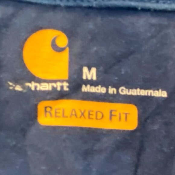 Carhartt Mens Activewear Top Medium Quarter-Zip Relaxed Fit Force Activewear - Picture 3 of 9